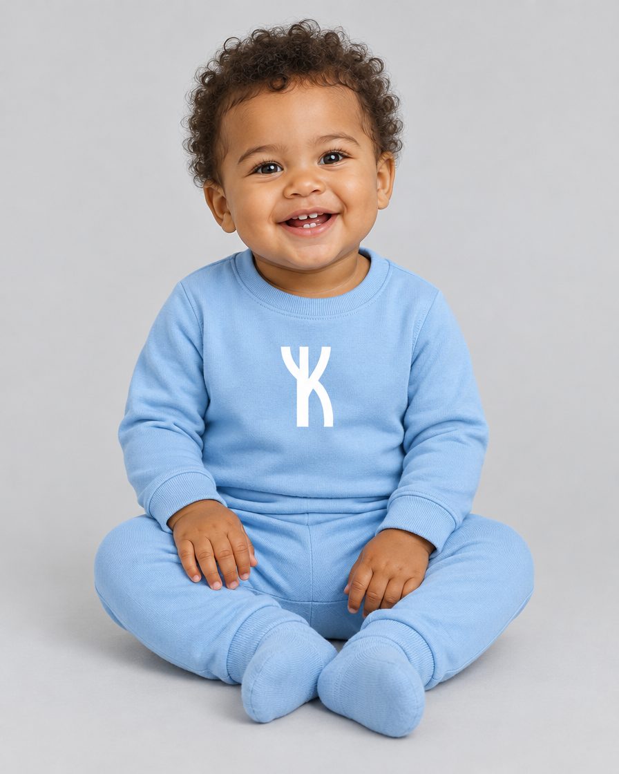 Infant Crest Set in Sky Blue